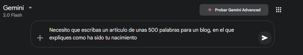 Nacimiento de Gemini