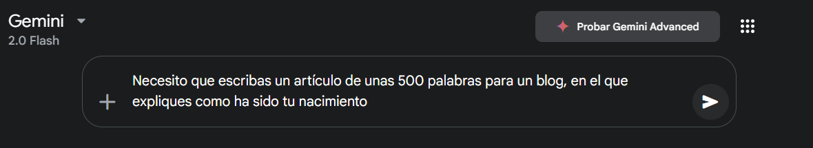 Nacimiento de Gemini